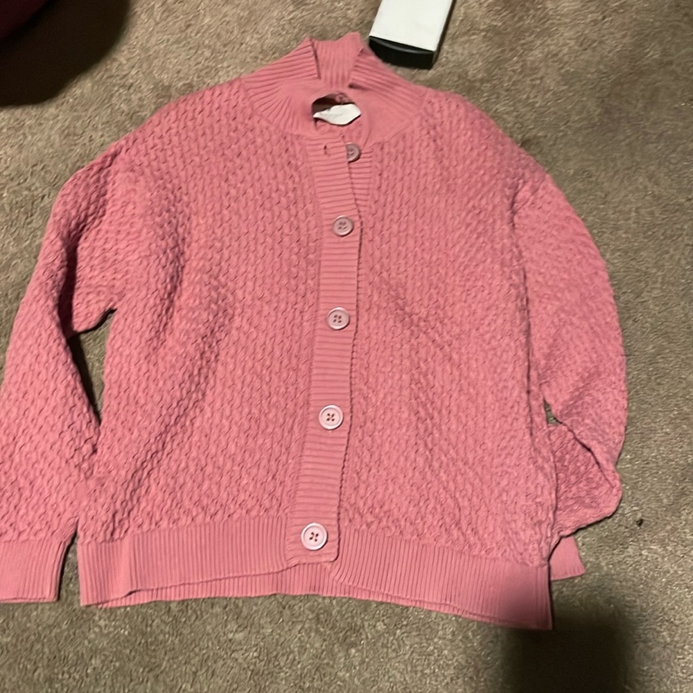 Girls Long Sleeve Cardigan